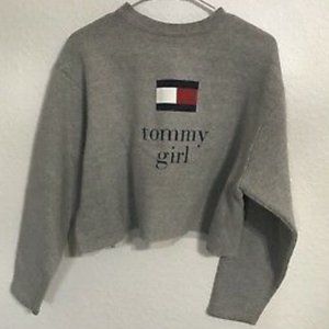 Tommy Girl Hilfiger Cropped Crew